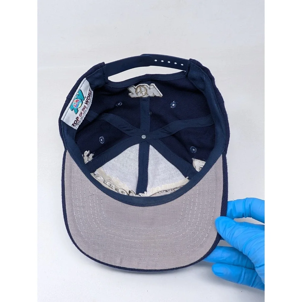 Vintage Notre Dame Snapback Hat All Over NCAA Champions 1988 Baseball Cap 90s
